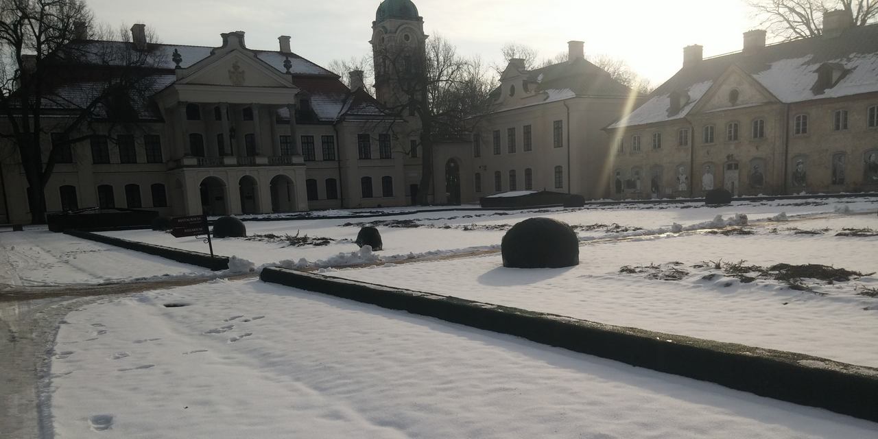 Zimowa wizyta w Różance Pałacu w Kozłówce