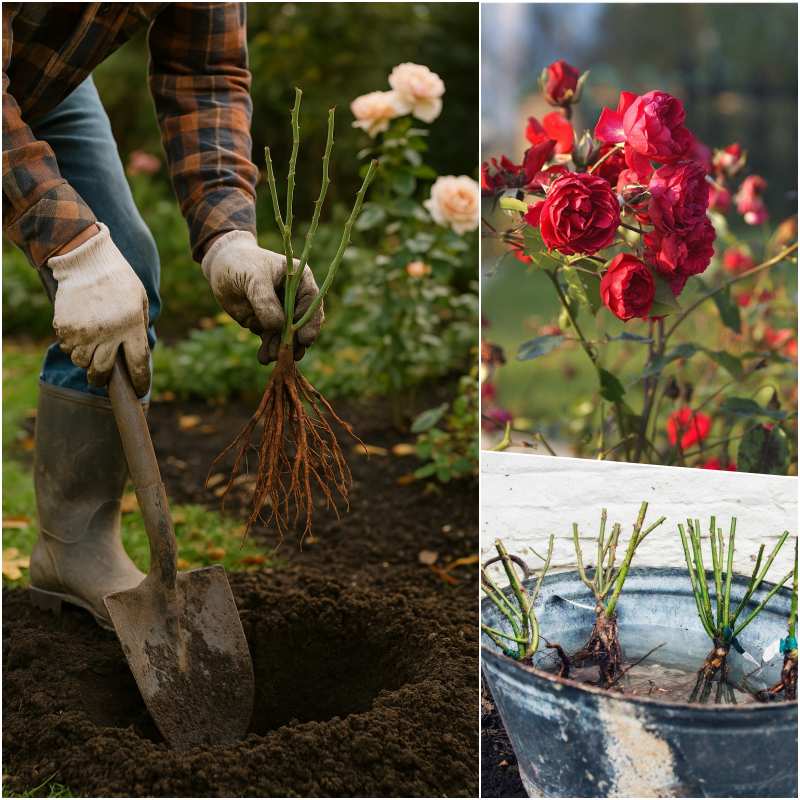 październik w sadzie ogrodzie warzywniku