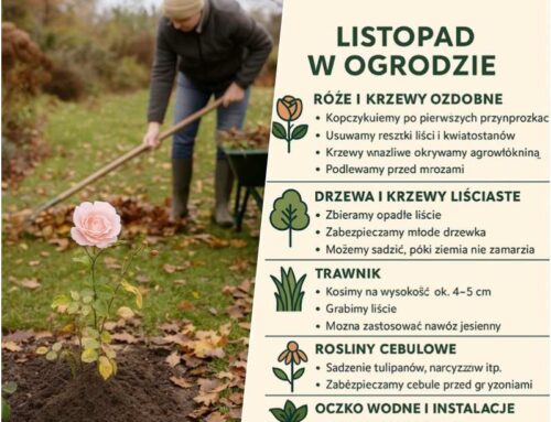Czego potrzebują róże w listopadzie?