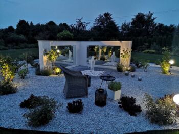 miejsce relaksu w ogrodzie